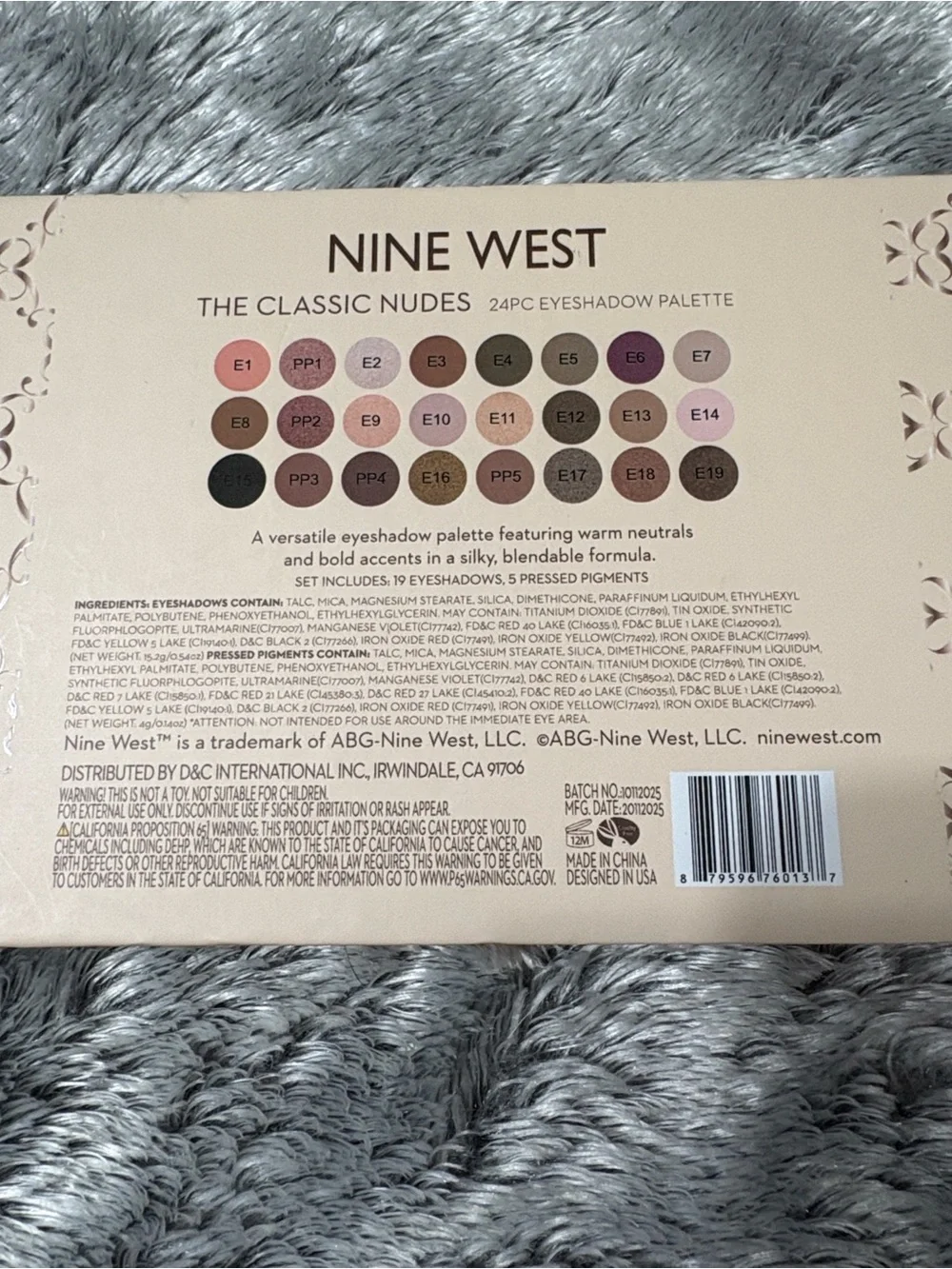 Nine West Eyeshadow Palette